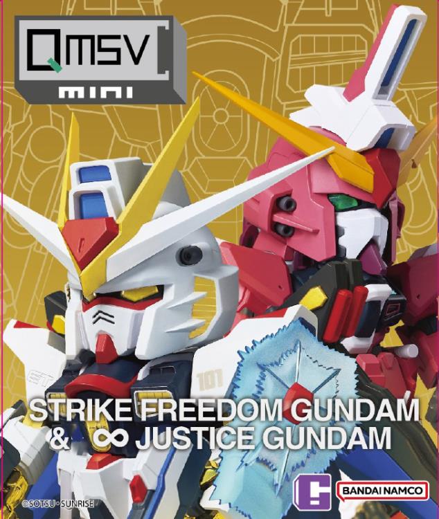 コミック・アニメ qmsv mini SEED FREEDOM GUNDAM BOX Gundam: QMSV Mini Mobile Suit - Gundam Seed Blind Box – Vortex Games