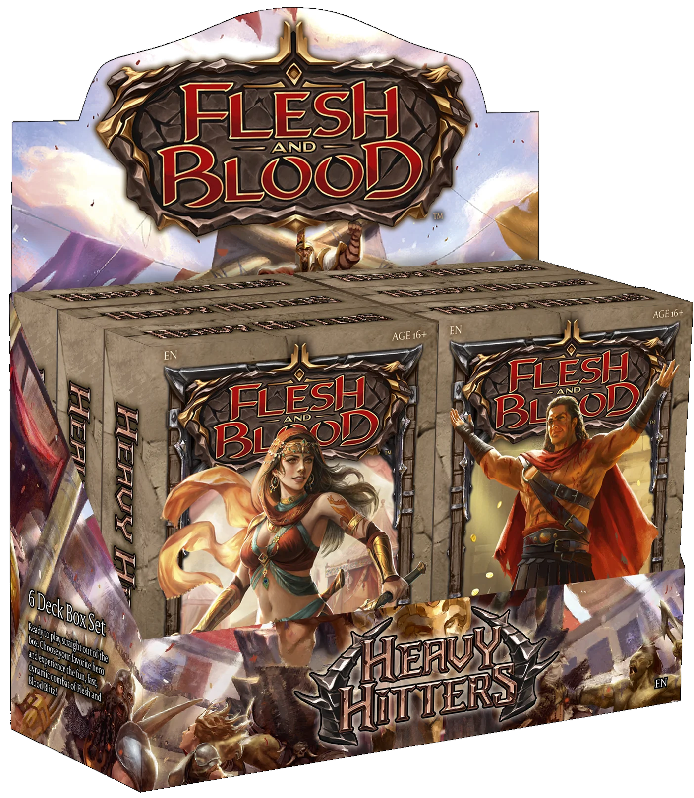Flesh and Blood: Heavy Hitters Blitz Decks