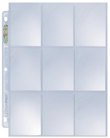 Ultra Pro Platinum Series Individual Binder Pages