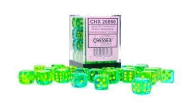 CHESSEX: 36D6 Gemini™ DICE SETS - 12mm