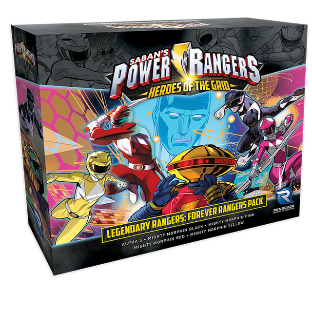 Power Rangers - Legendary Rangers: Forever Rangers Pack