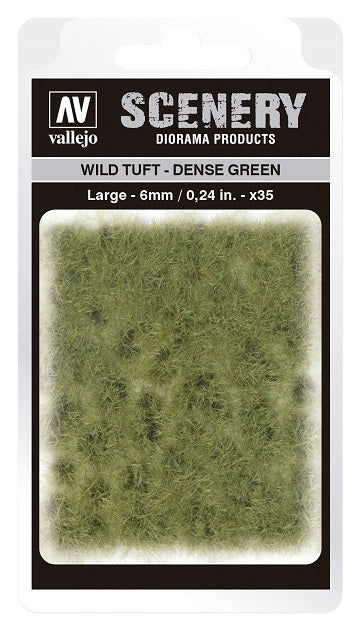 Wild Tuft - Dense Green 6mm