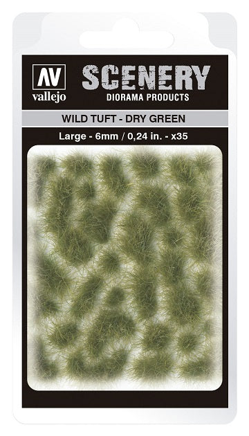 Wild Tuft - Dry Green 6mm