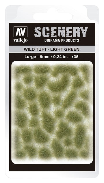 Wild Tuft - Light Green 6mm