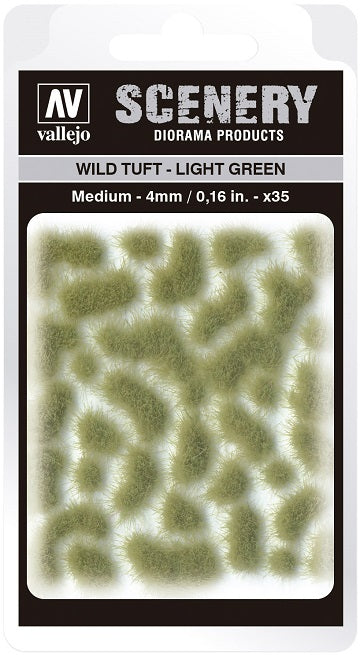 Wild Tuft - Light Green 4mm