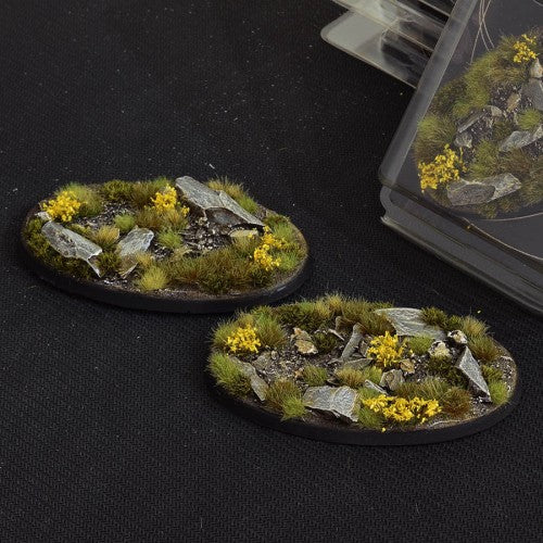 Highland Bases - 90mm Oval (x2)