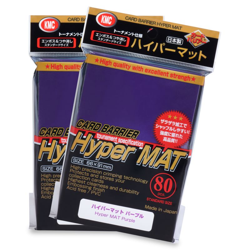 KMC Hyper Matte Sleeves (80ct)