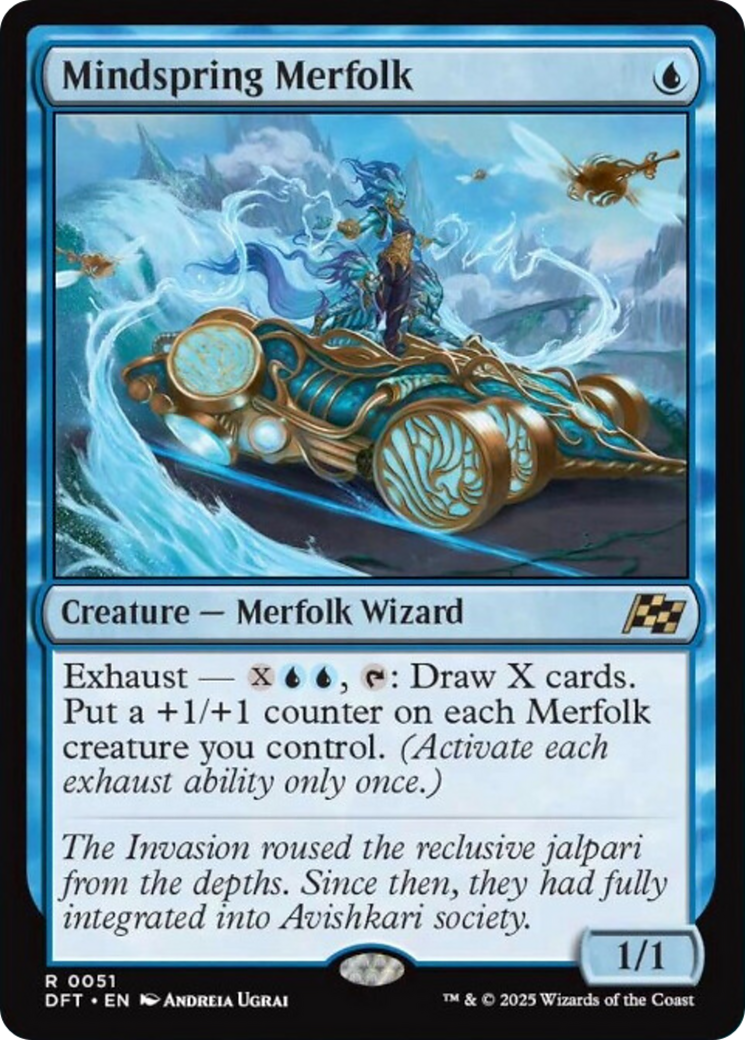 Mindspring Merfolk [Aetherdrift]