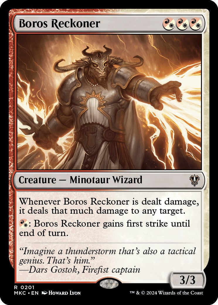 Boros Reckoner [Murders at Karlov Manor Commander]