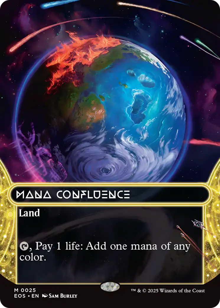 Mana Confluence (0025) (Borderless) [Edge of Eternities: Stellar Sights]