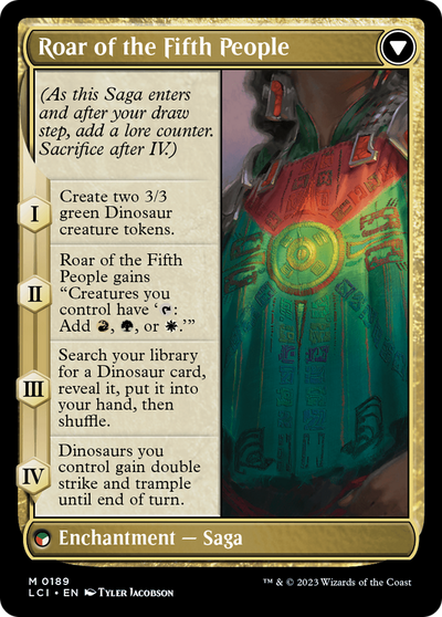 Huatli, Poet of Unity // Roar of the Fifth People [The Lost Caverns of Ixalan]