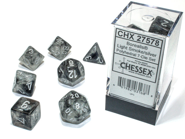 Chessex: Polyhedral Borealis™ Dice sets