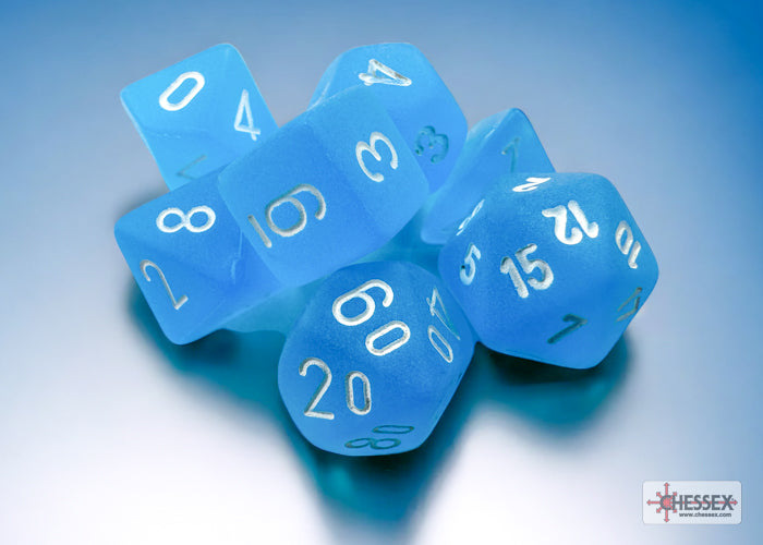 Chessex: Frosted Mini-Polyhedral 7-Die Set