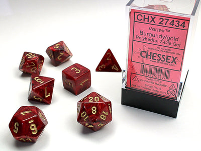 Chessex: Polyhedral Vortex™ Dice sets