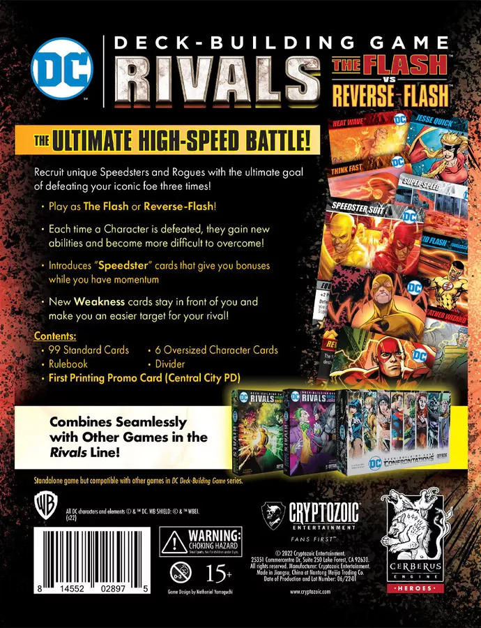 DC Comics DBG: Rivals - Flash VS Reverse-Flash