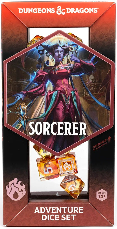 D&D Adventure Dice Sorcerer: Orange