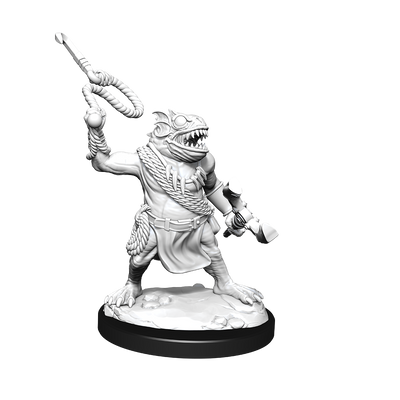 D&D Unpainted Kuo-Toa & Kuo-Toa Whip Minis