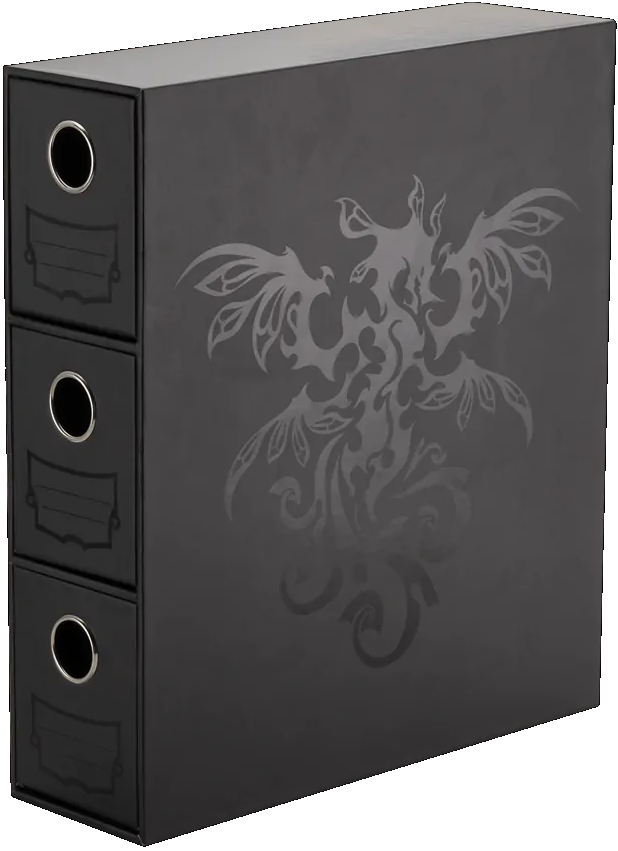 Dragon Shield Fortress Card Drawers Black