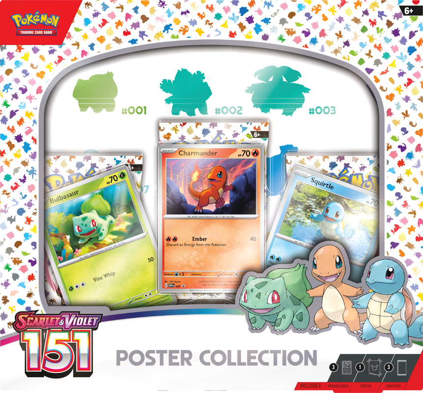 Pokémon: 151 Poster Collection