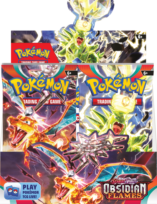 Pokémon: Scarlet and Violet Obsidian Flames - Booster Box