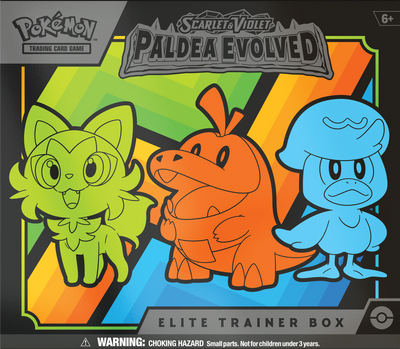 Pokémon Scarlet and Violet: Paldea Evolved - Elite Trainer Box