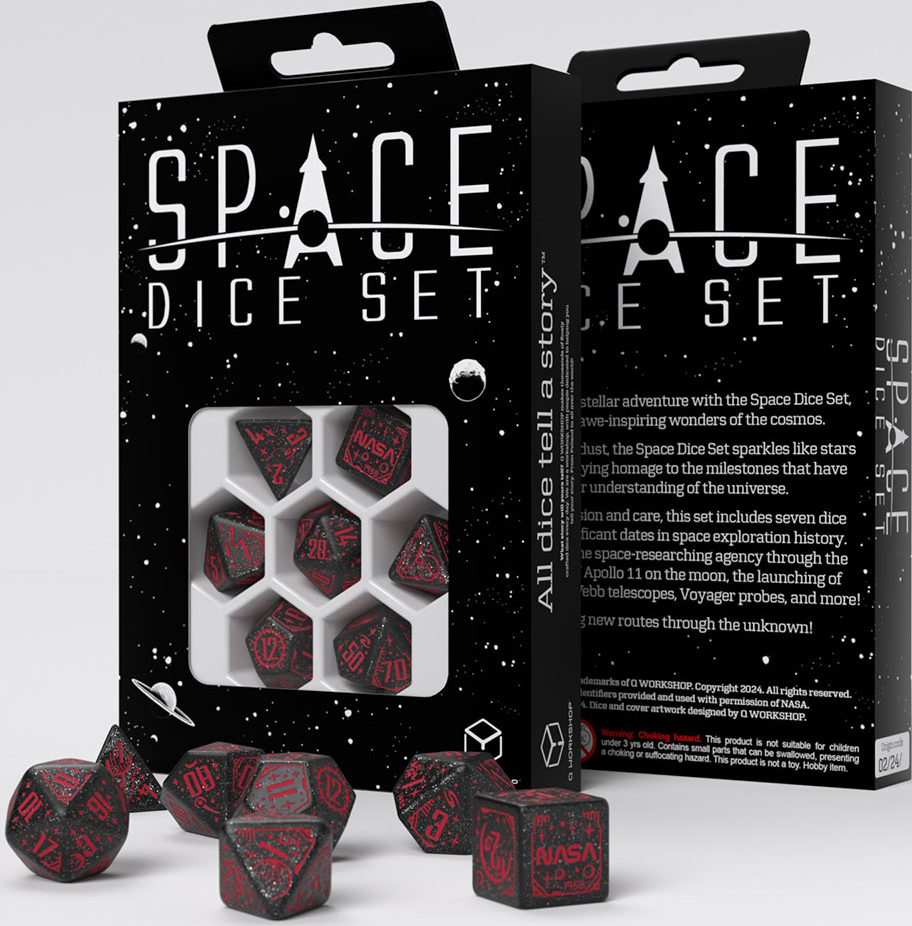 Space Dice Set: Voyager