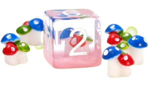 Sirius Dice: Magic Mushroom 7-Die-Set