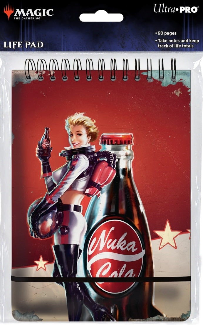 Ultra Pro - MTGxFallout Nuka Cola Girl Spiral Life Pad