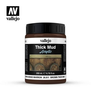 Diorama Effects Acrylic Earth Texture Brown Mud 200ml (26.811)