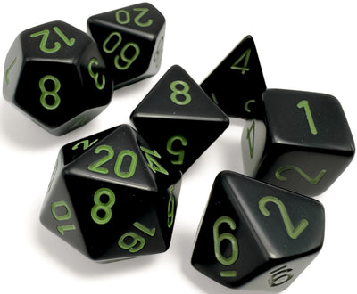 Chessex: Polyhedral Opaque™ Dice sets