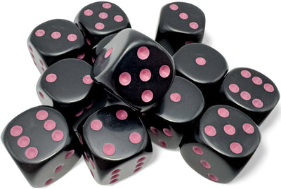 Chessex: Opaque D6 Dice Set - 12mm