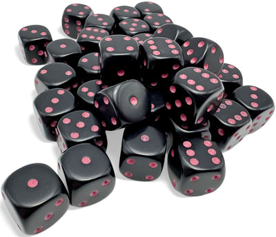 Chessex: Opaque D6 Dice Set - 12mm