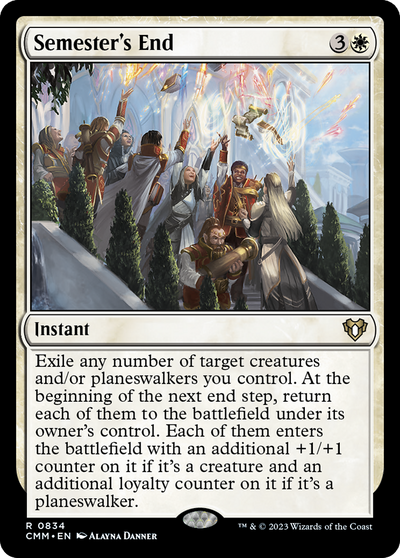 Semester's End [Commander Masters]