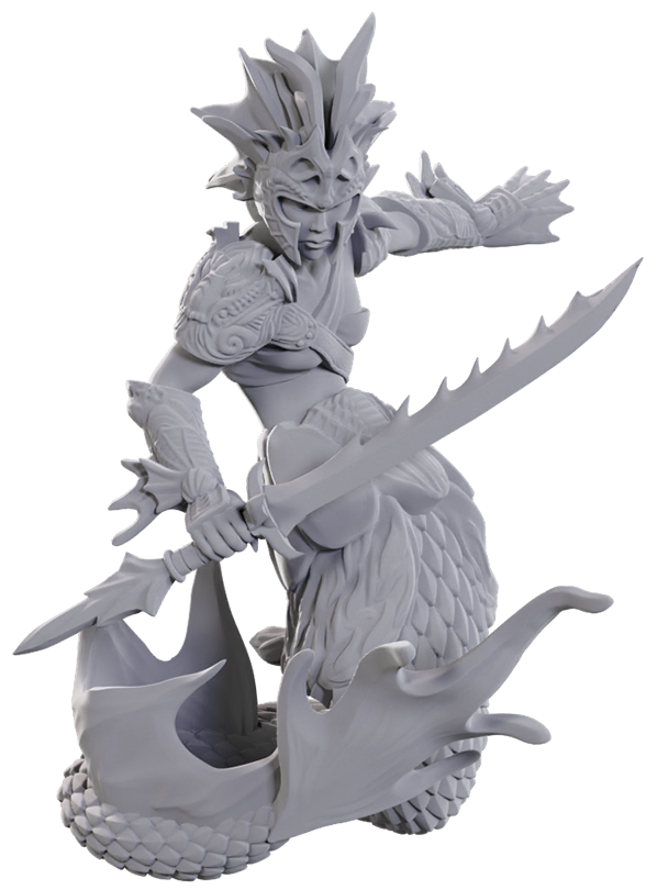 DnD Unpainted Minis WV25 Merfolk Scout