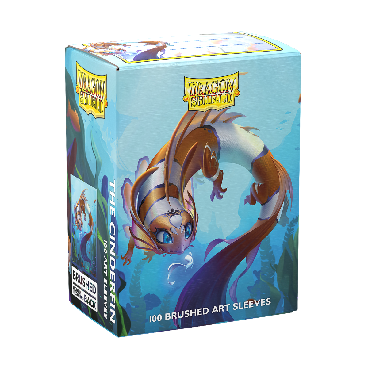 Dragon Shield - Brushed Art Sleeves - The Cinderfin (100ct)