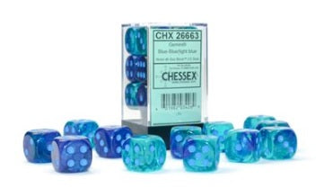 CHESSEX: 12D6 Gemini™ DICE SETS - 16mm