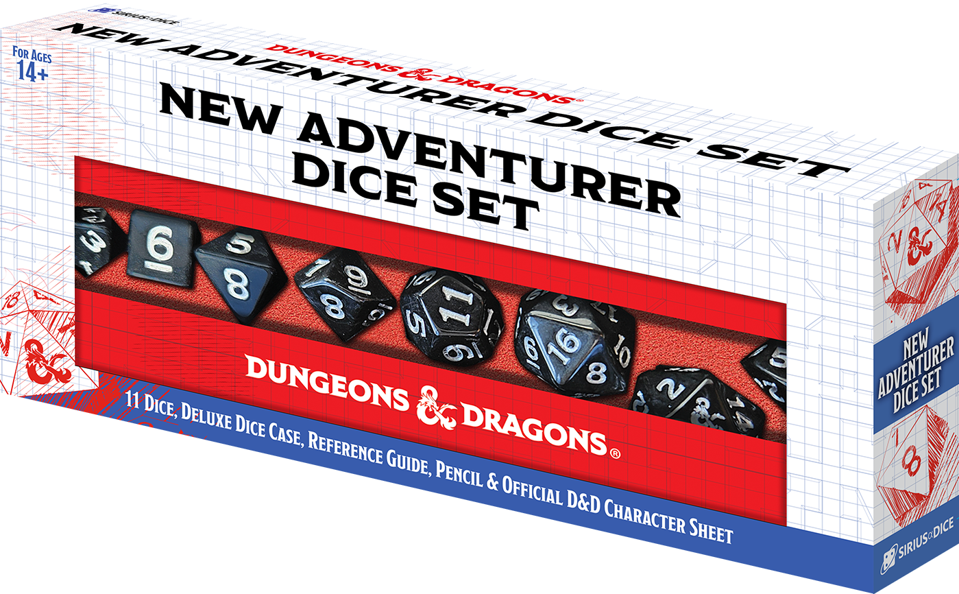 D&D New Adventurer Dice Set