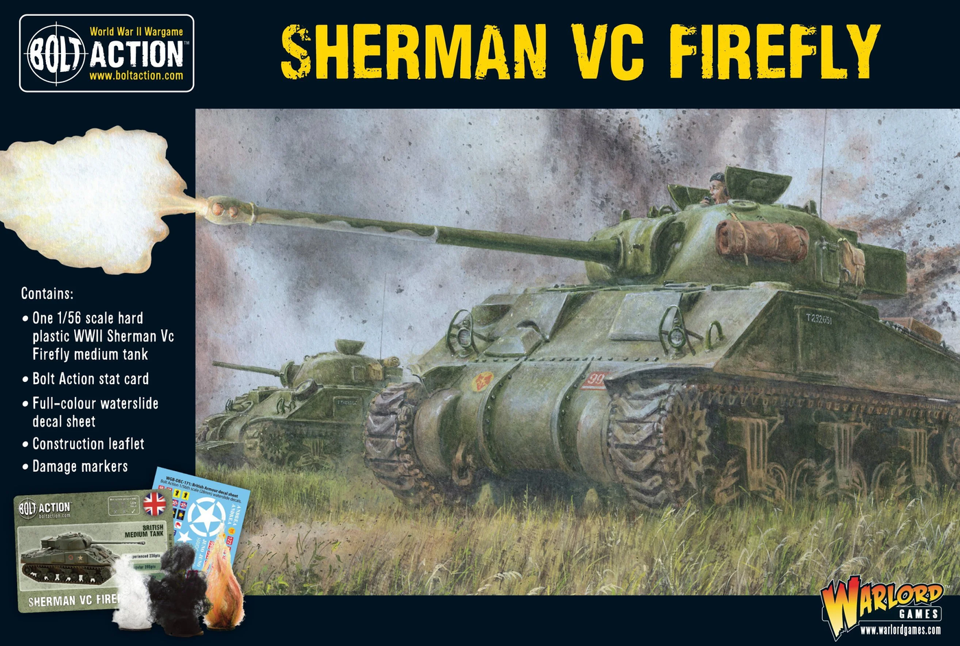 Sherman VC Firefly Plastic Tank