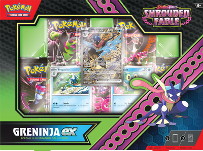 Pokemon SV6.5 Shrouded Fable Kingdra/Greninja EX Special Illustration Collection