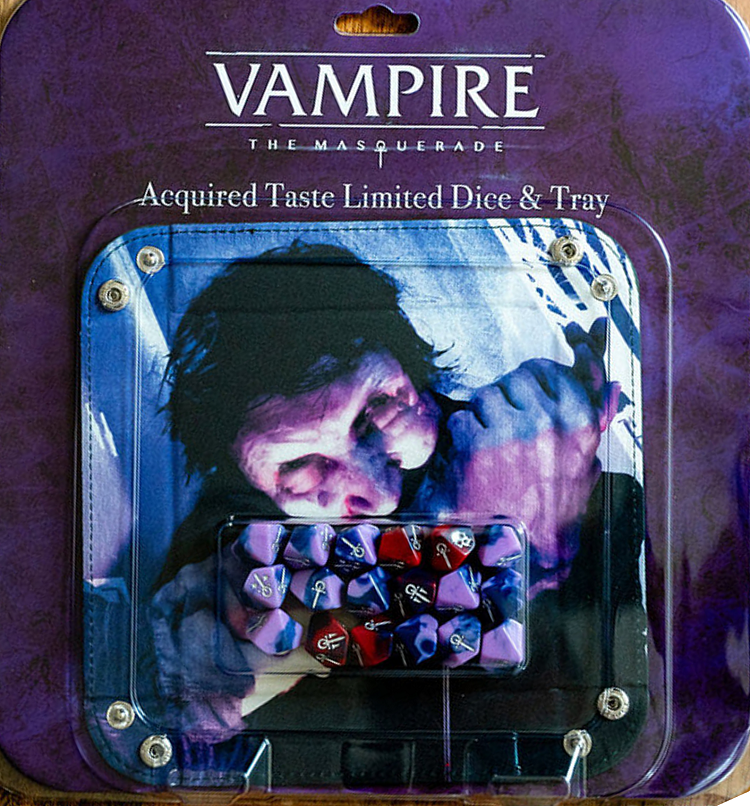 Vampire: The Masquerade Aquired Taste Limited Dice Tray