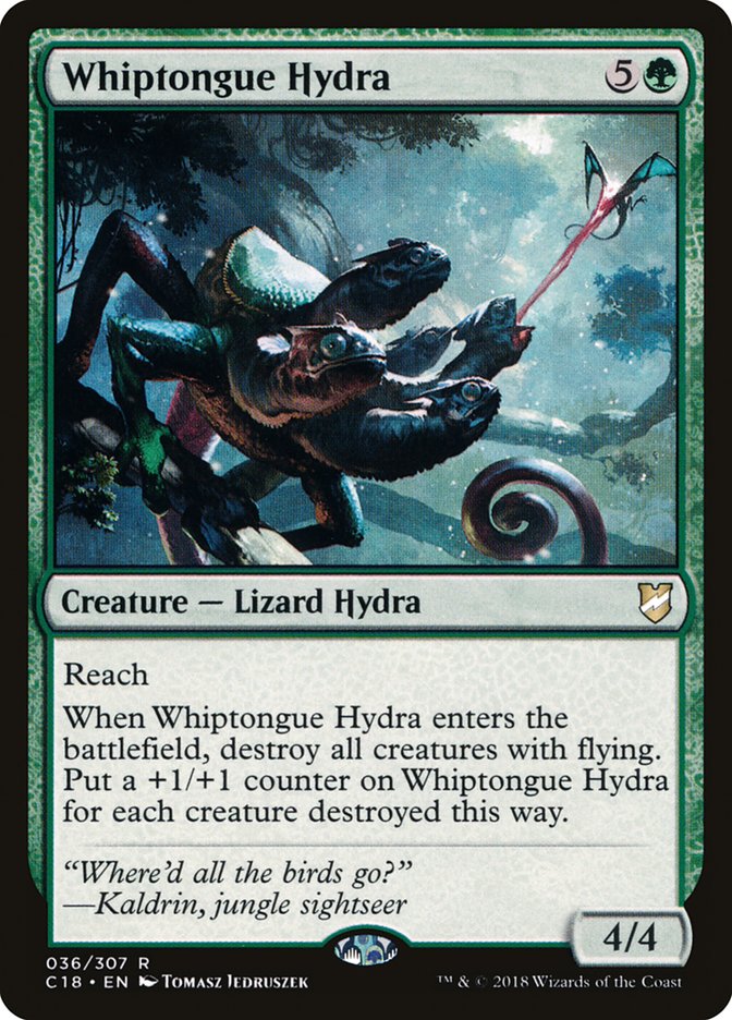Whiptongue Hydra [Commander 2018] - Vortex Games NB