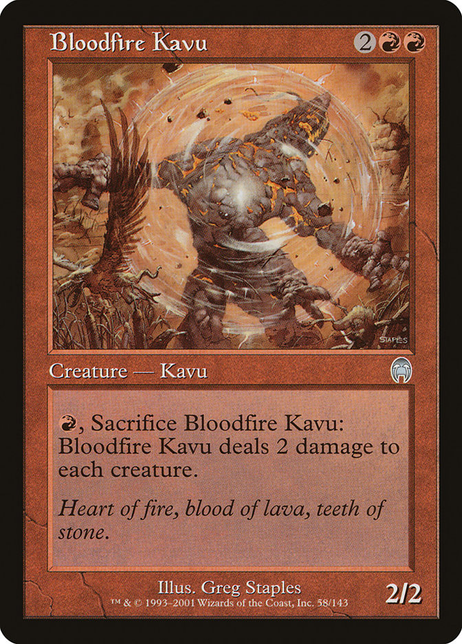Bloodfire Kavu [Apocalypse]