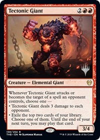 Tectonic Giant [Promo Pack: Theros Beyond Death]