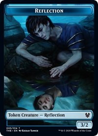 Reflection // Satyr Double-sided Token [Theros Beyond Death]