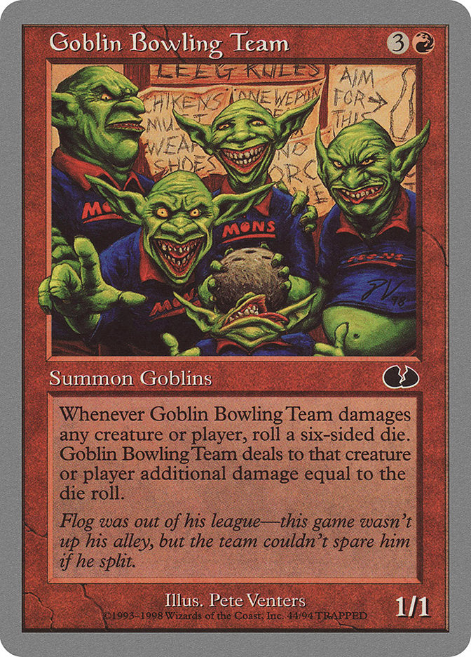 Goblin Bowling Team [Unglued] - Vortex Games NB