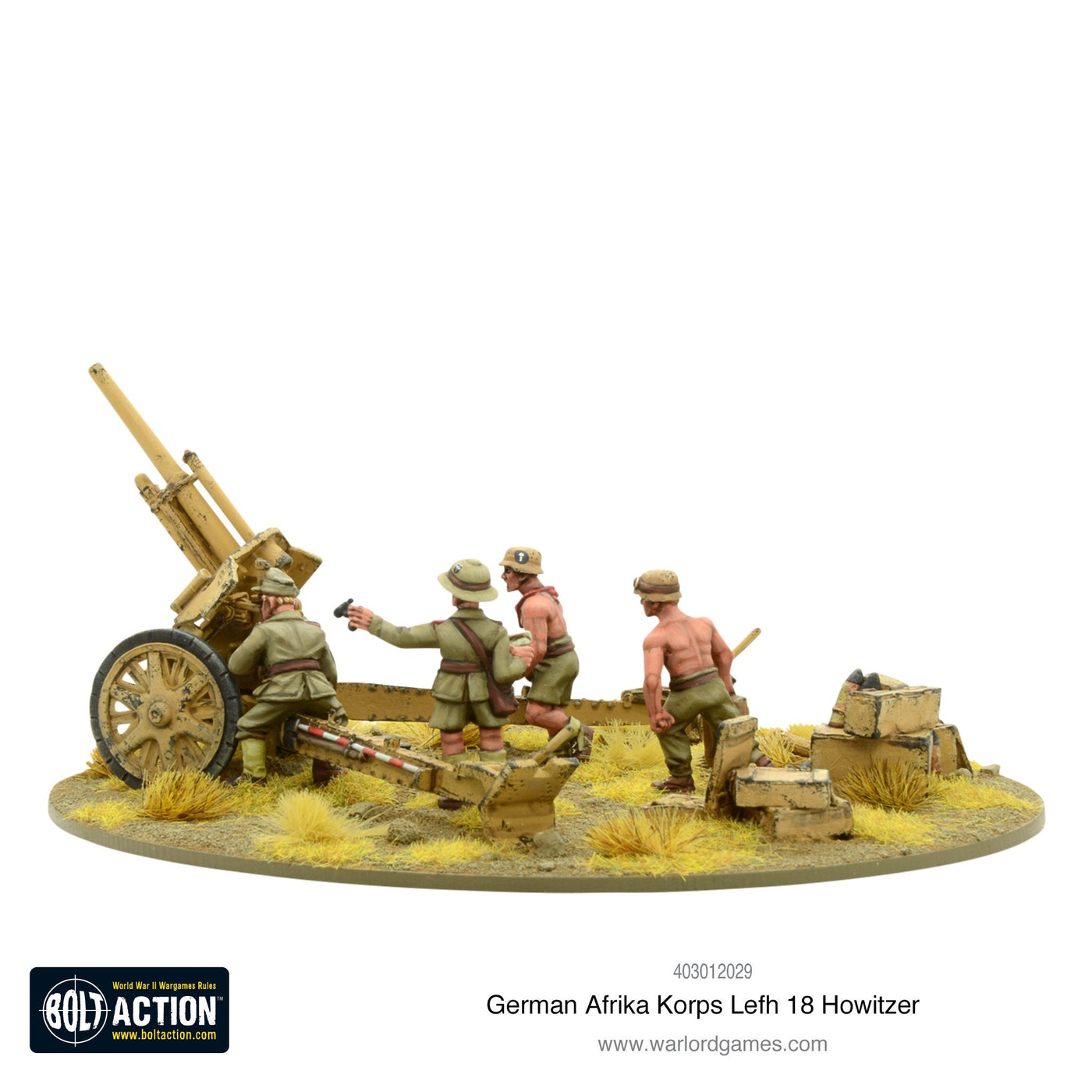 Afrika Korps LeFH 18 10.5cm Medium Artillery