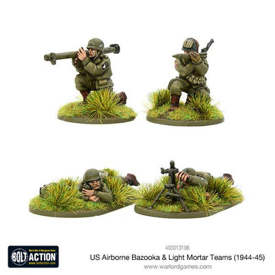 US Airborne Bazooka & Light Mortar Teams (1944-45)