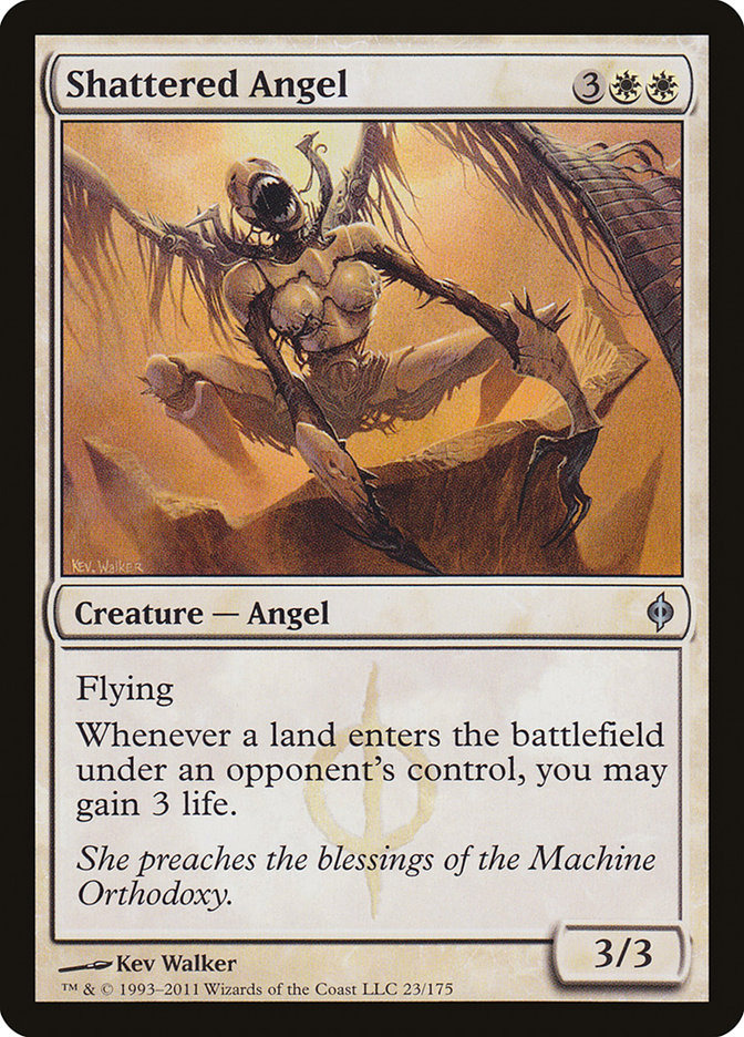 Shattered Angel [New Phyrexia] - Vortex Games NB