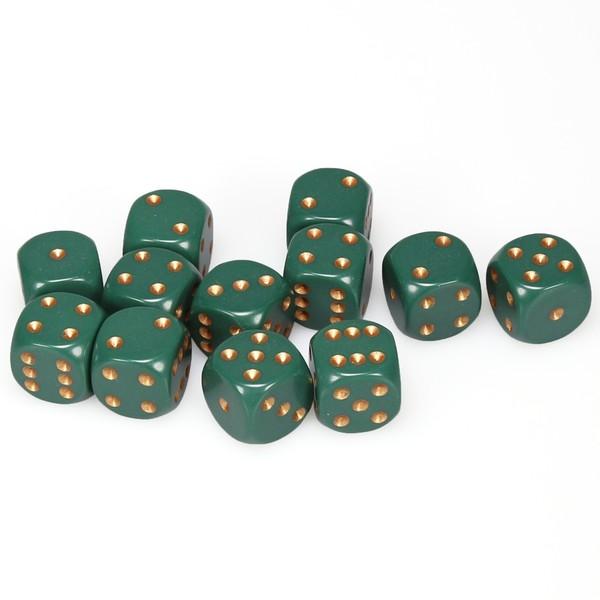 Chessex: Opaque D6 Dice Set - 12mm