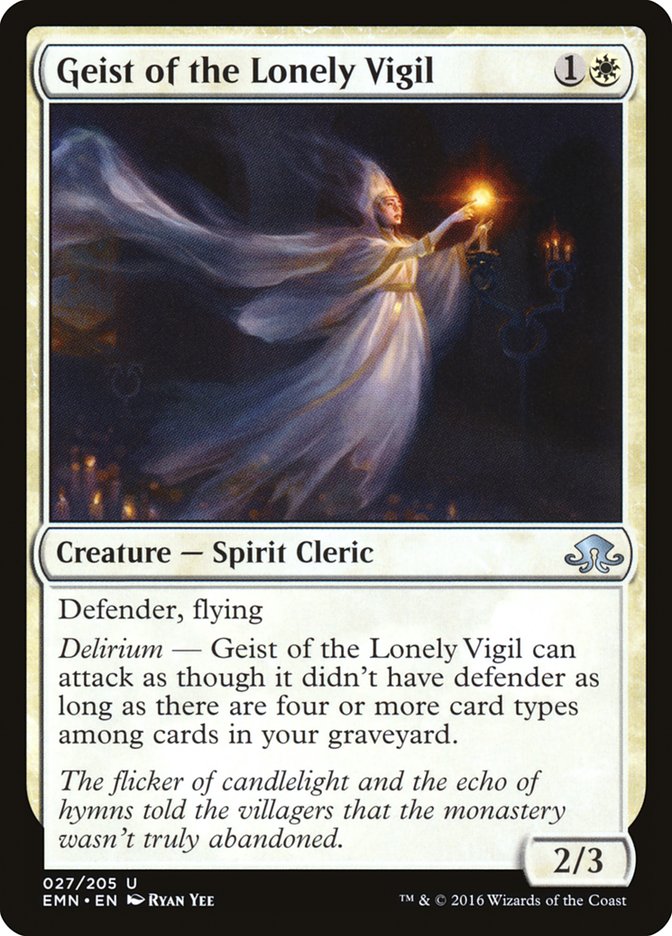 Geist of the Lonely Vigil [Eldritch Moon]